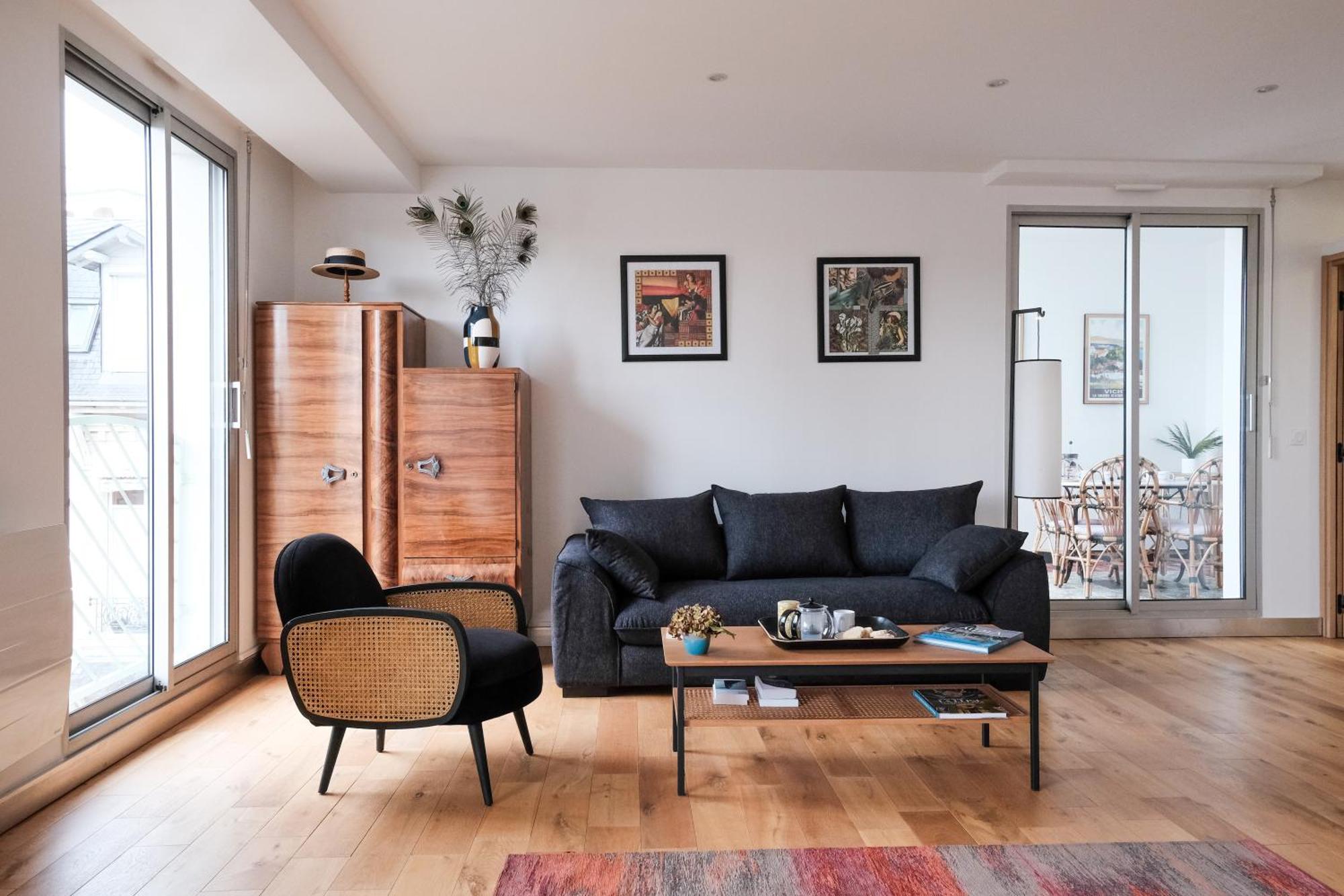 Le Joyau Des Parcs Classe 4 Etoiles Appartement Central Au Calme Avec Terrasse Vichy Eksteriør bilde